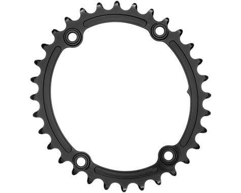 Absolute Black Premium Oval Road Chainrings (Black) (2 x 10/11 Speed) (110mm Shimano Asym. BCD) (Inner) (32T)